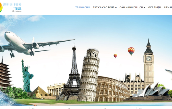 Thiết Kế Website Du Lịch 