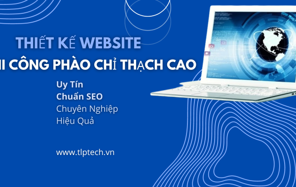 Thiết kế website thi công phào chỉ, thạch cao giá tốt tại TP. Hồ Chí Minh
