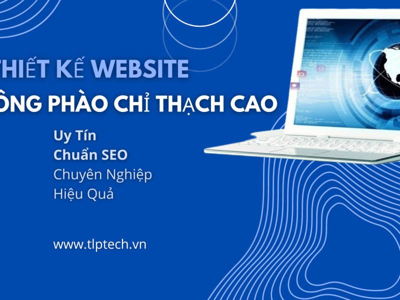 Thiết kế website thi công phào chỉ, thạch cao giá tốt tại TP. Hồ Chí Minh