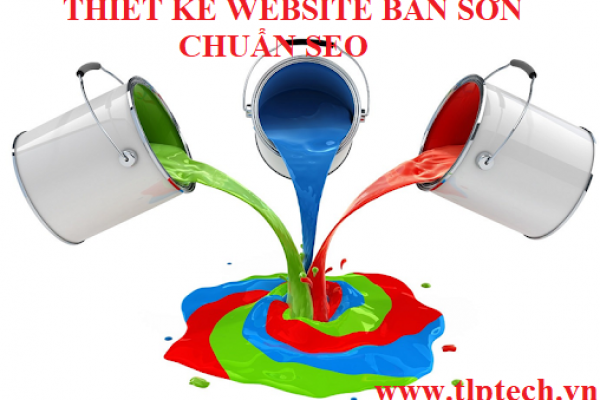 THIẾT KẾ WEBSITE BÁN SƠN TẠI QUY NHƠN.