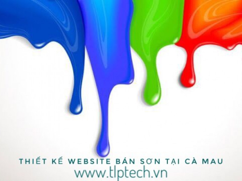 Thiết kế website bán sơn tại Cà Mau.