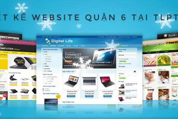 Thiết kế website quận 6 - TP.Hồ Chí Minh tại TLPtech