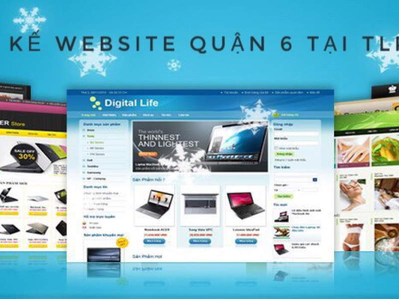 Thiết kế website quận 6 - TP.Hồ Chí Minh tại TLPtech
