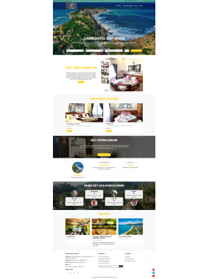  Web khách sạn - Oasis Hotel  Quy Nhơn