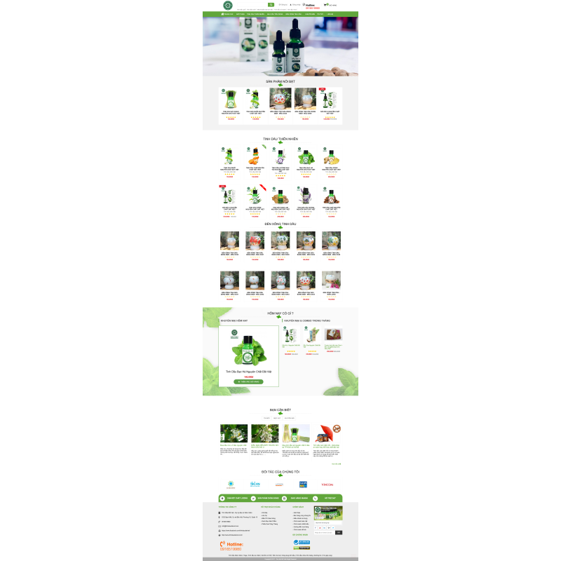 Tinh dầu Đất Việt